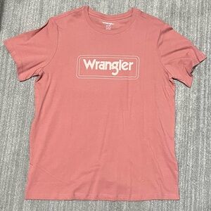 Wrangler Women's Pink Short Sleeve Tee